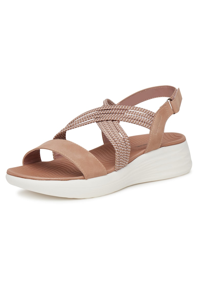 Sandale dama R24AW02737 - roz - tesatura