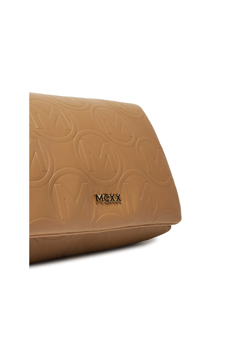 Geanta dama bej - material textil - model C-MEXX-CR-005-08