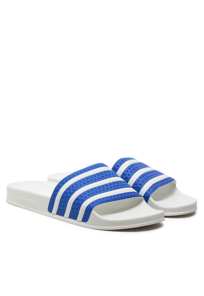 Slapi barbati - Adilette - albastru/white - plastic