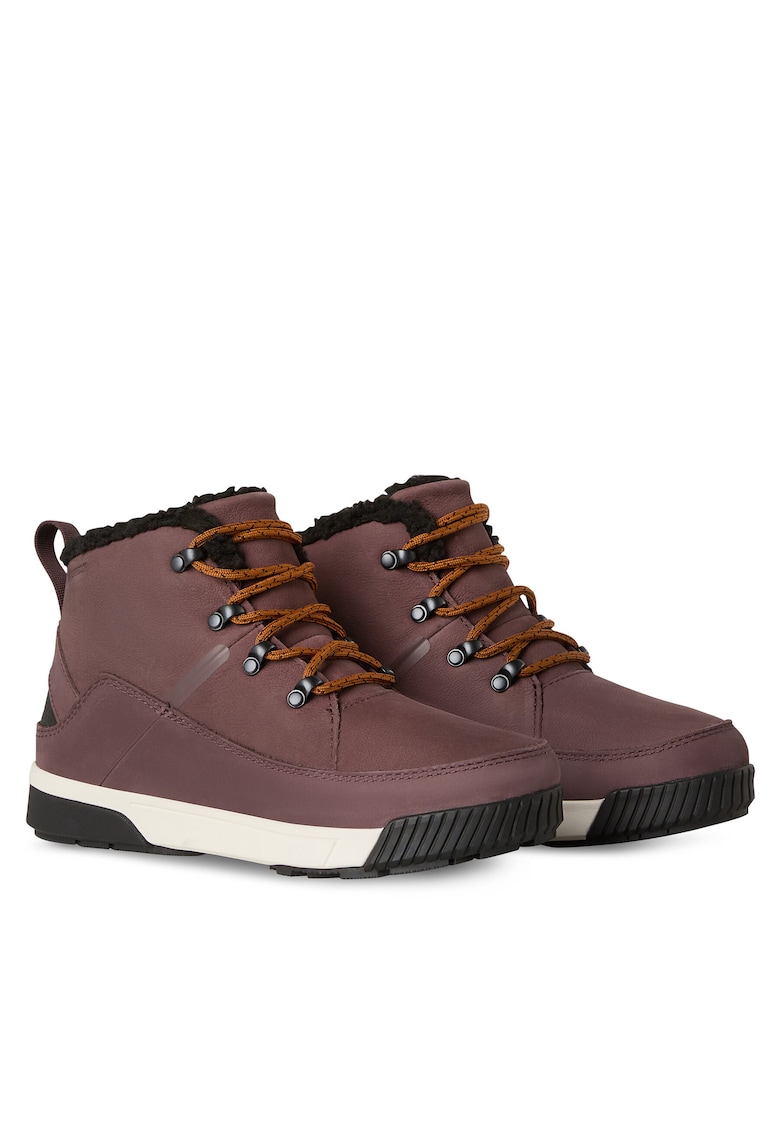 The North Face Ghete de zapada dama - Tawny Quartz/Burnt Umbre - piele naturala