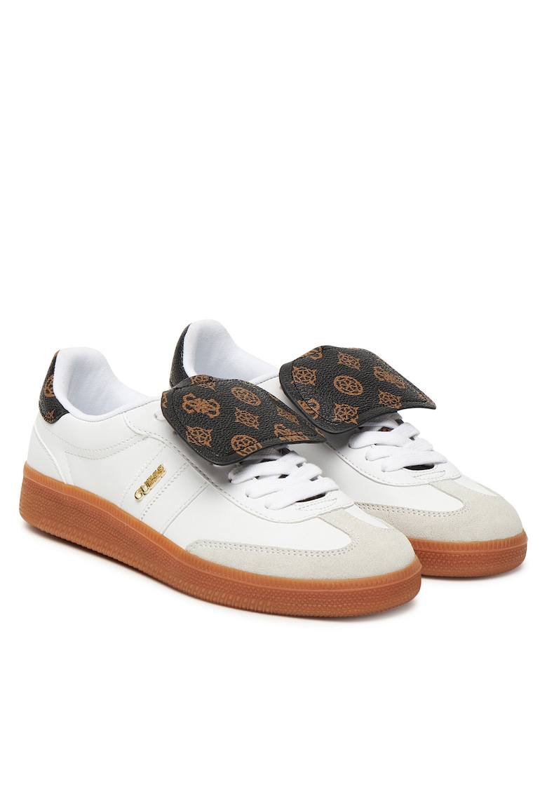 Pantofi sport dama - WHIBR FLTOLE ELE12 - piele ecologica - alb