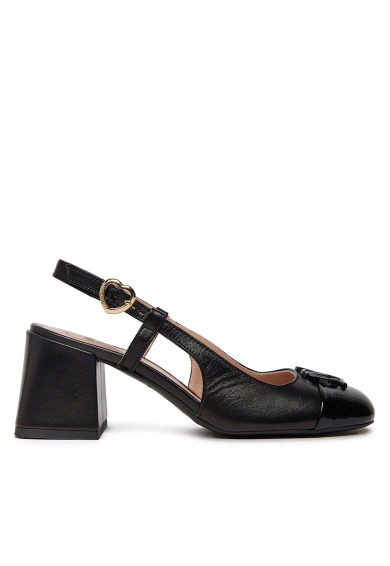 Sandale dama - Nappa/Naplak - negru - piele naturala -