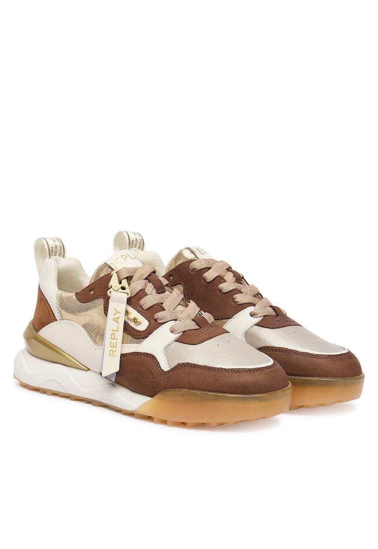 Tenisi dama - piele naturala - multicolor -