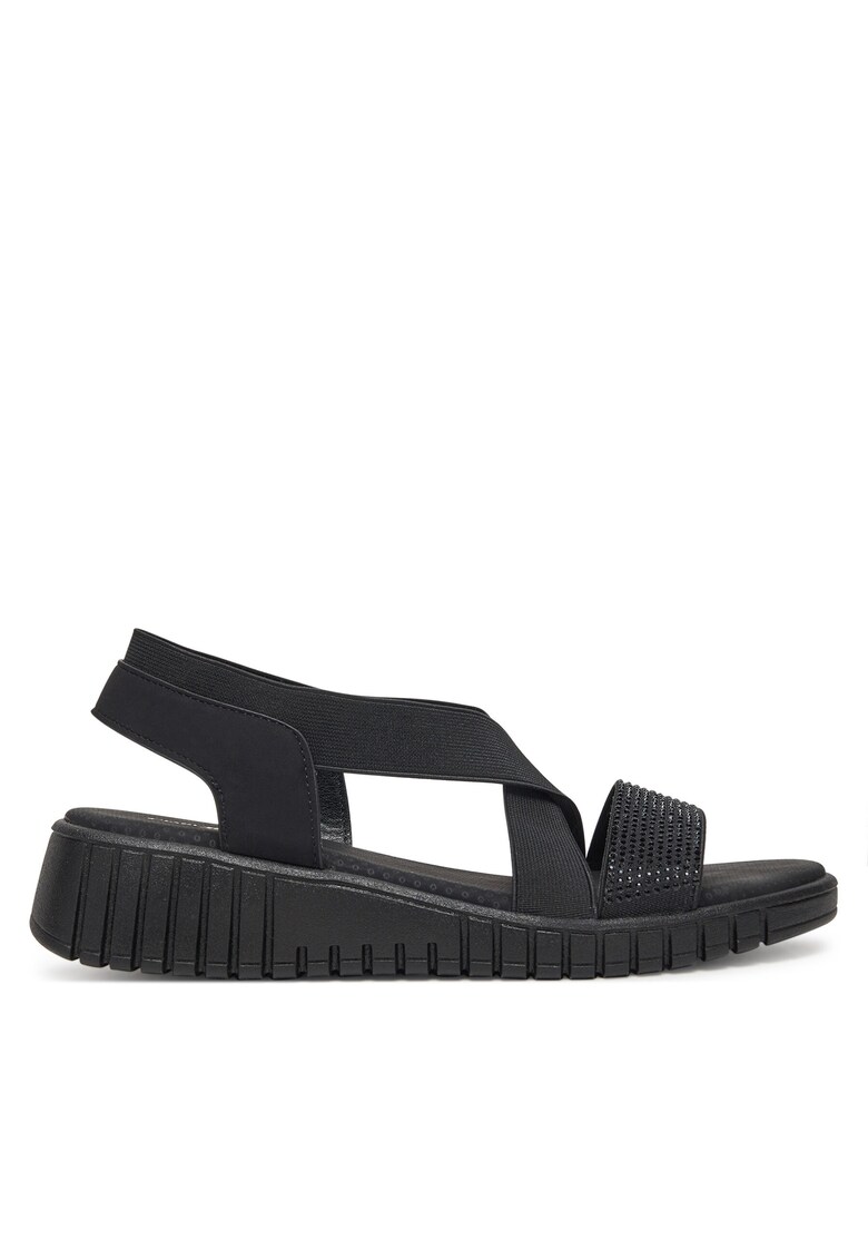Sandale dama - R24AW02800 - negru - tesatura