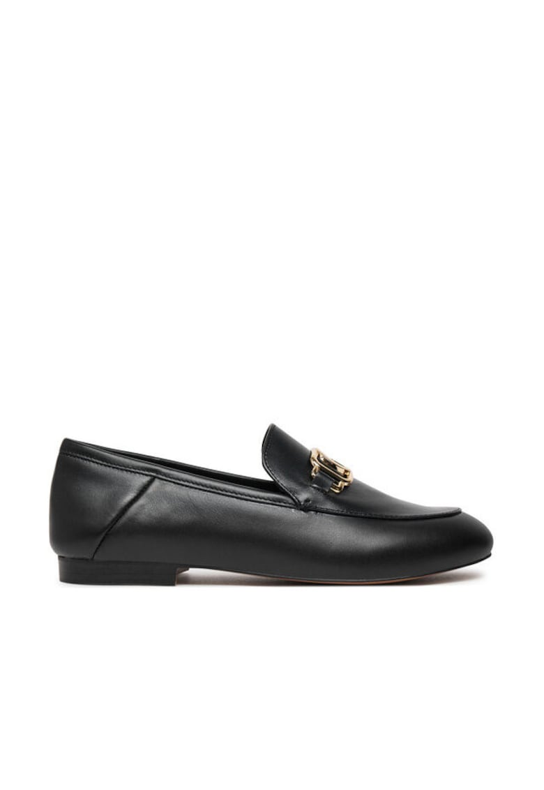 Mocasini dama - piele naturala - negru - Negru