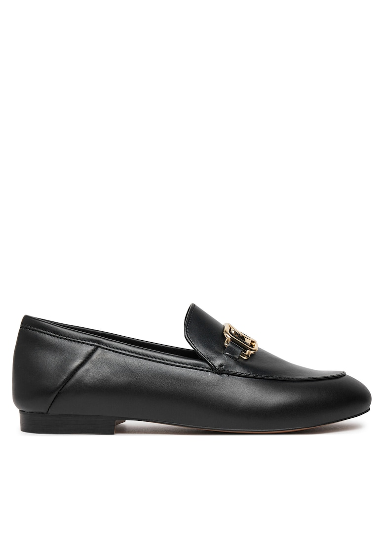 Mocasini dama - piele naturala - negru - Negru