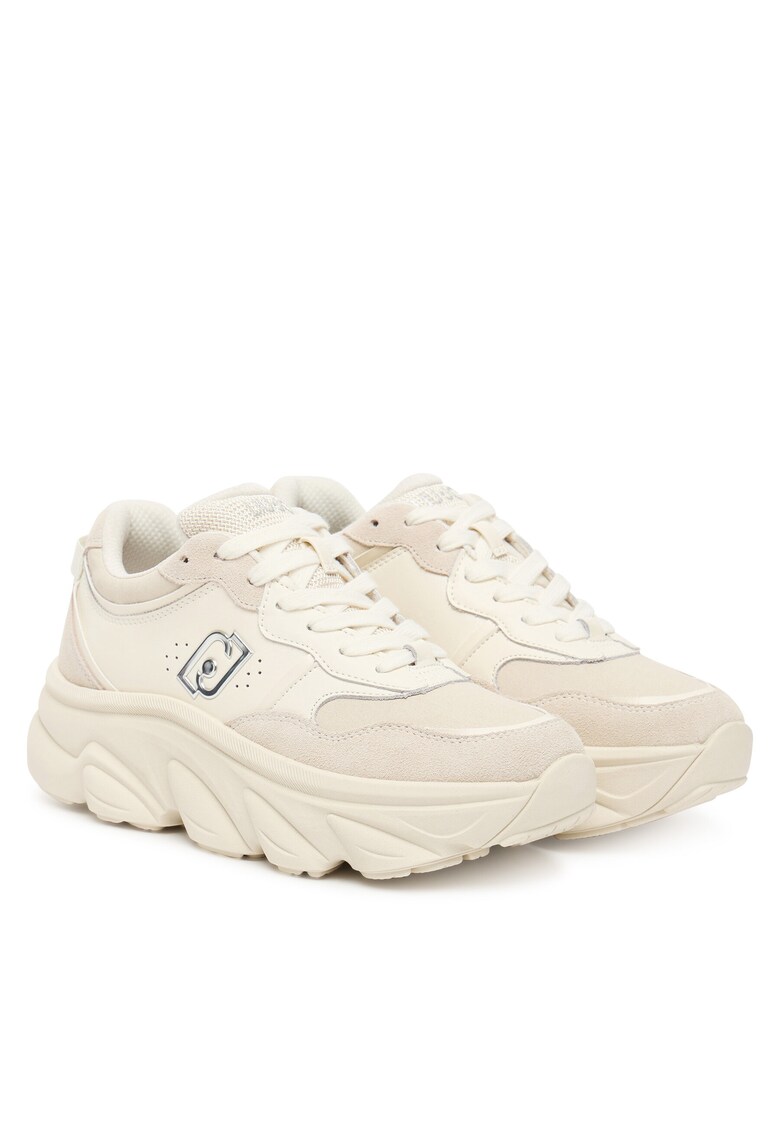 Pantofi sport dama - Milk S1400 - piele naturala - alb