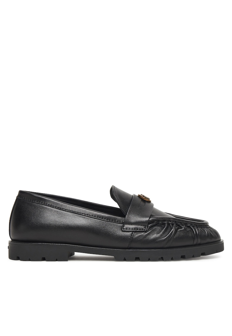 Mocasini dama - Black Z99 - piele naturala - culoare neagra
