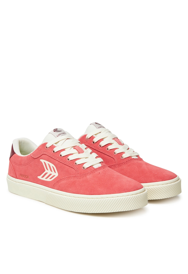 Tenisi barbati Watermelon - piele naturala - roz