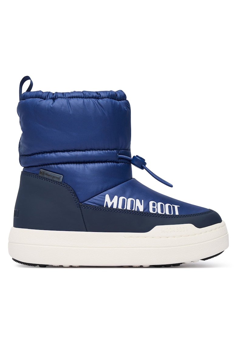 Cizme sport fete piele ecologica - albastru