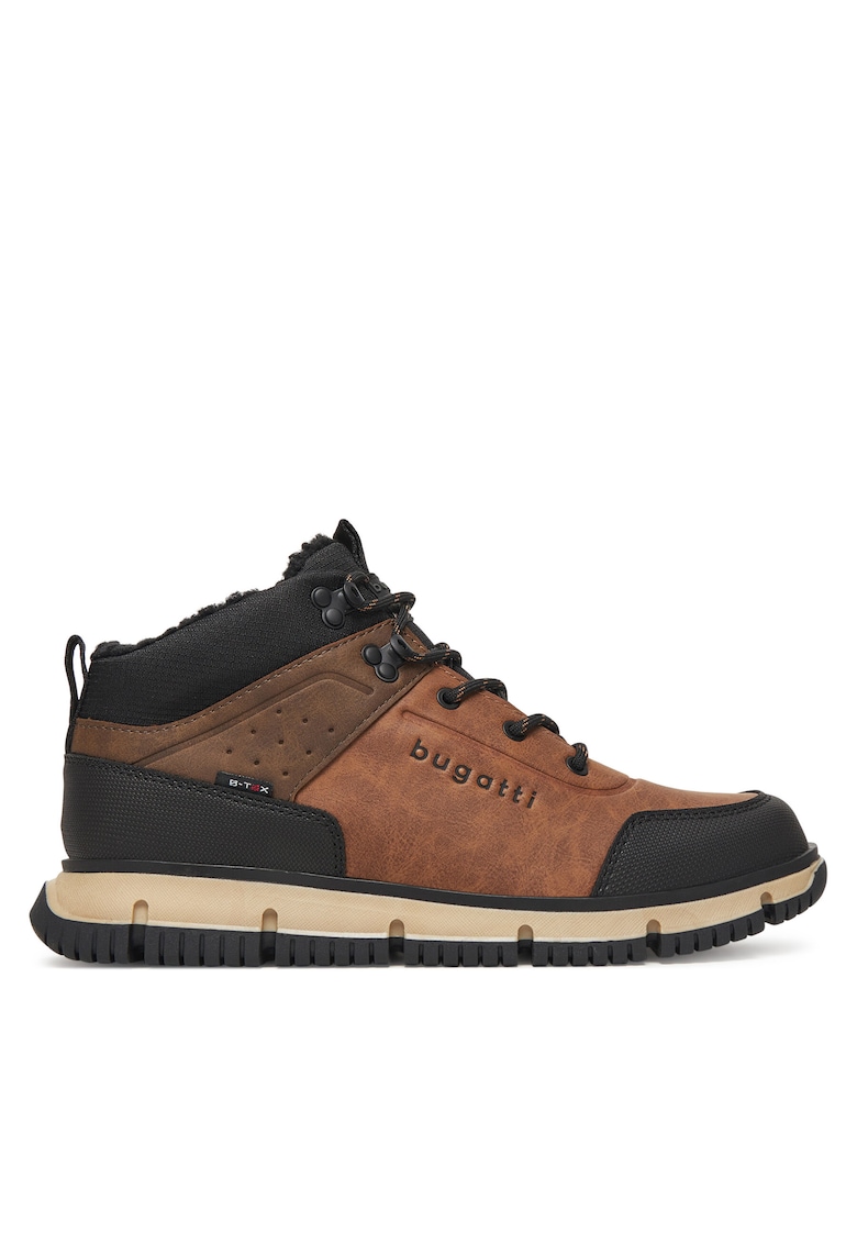 Ghete sport barbati 341-AC250-5069 - piele naturala - Maro/Negru