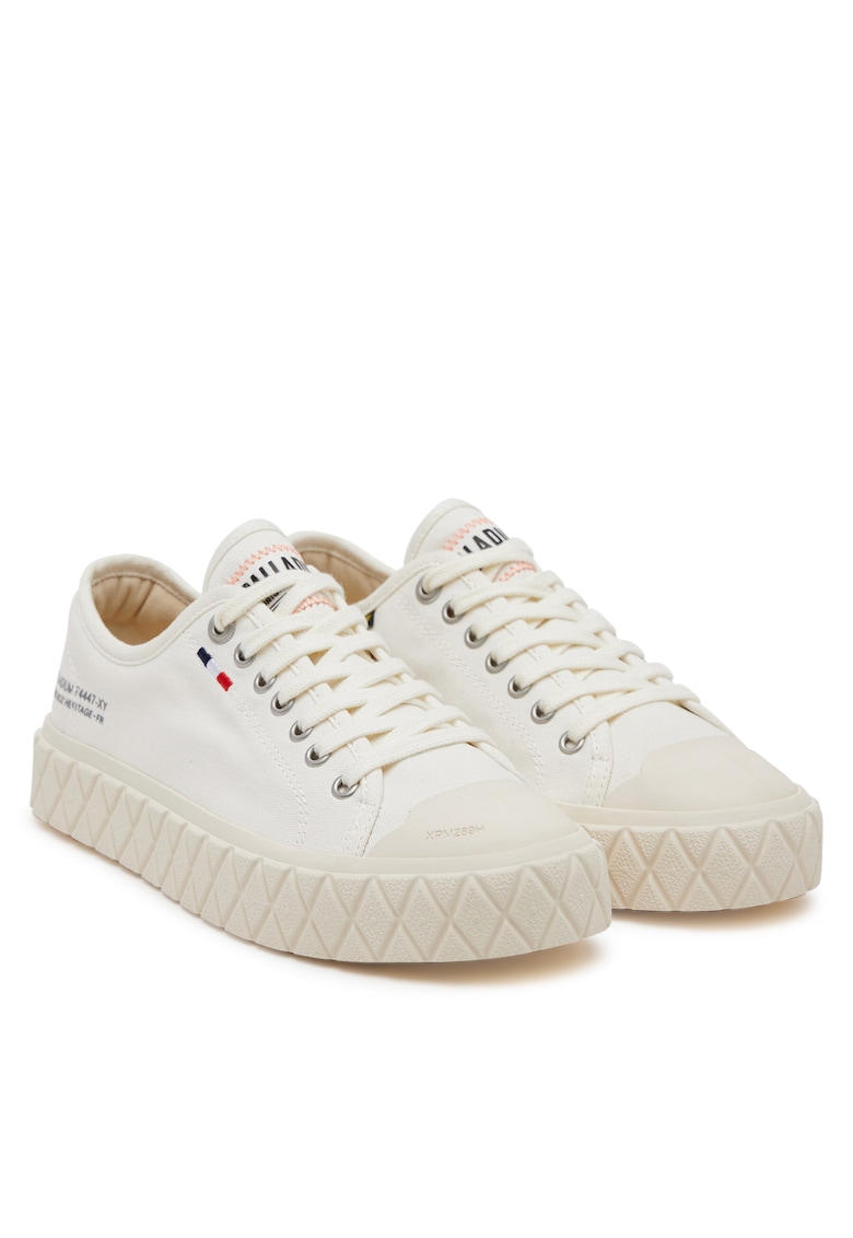 Tenisi unisex Star White - textil - alb