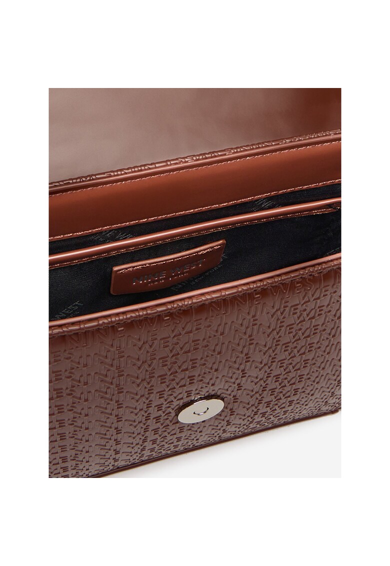 Geanta dama model CEO-HAMPSHIRE-I-LDA8 - culoare brown - material textil.