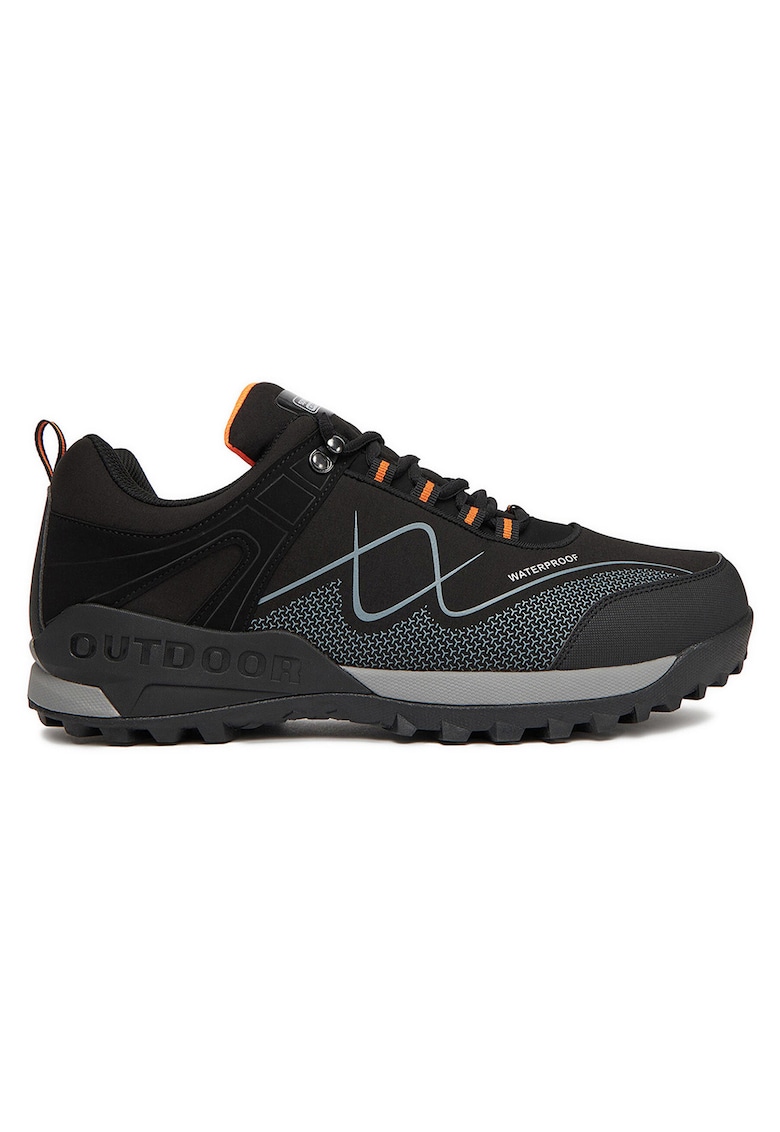 Pantofi sport barbati - CEO-MP86-19003B - de trekking - negru - textil