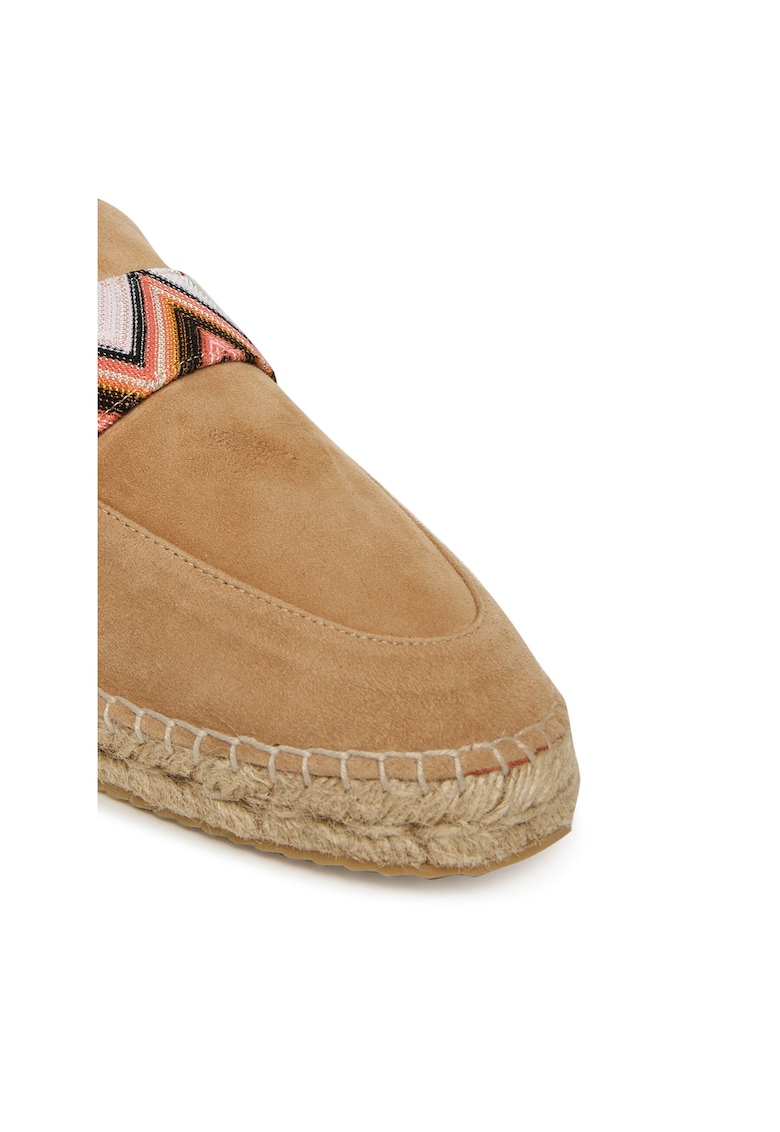 M Missoni Mocasini dama - Wave Pink - piele naturala
