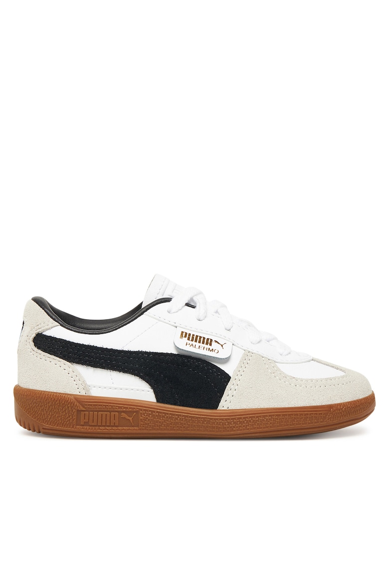 Pantofi sport copii - Palermo Lth Ps 39727 - alb/gri - piele naturala