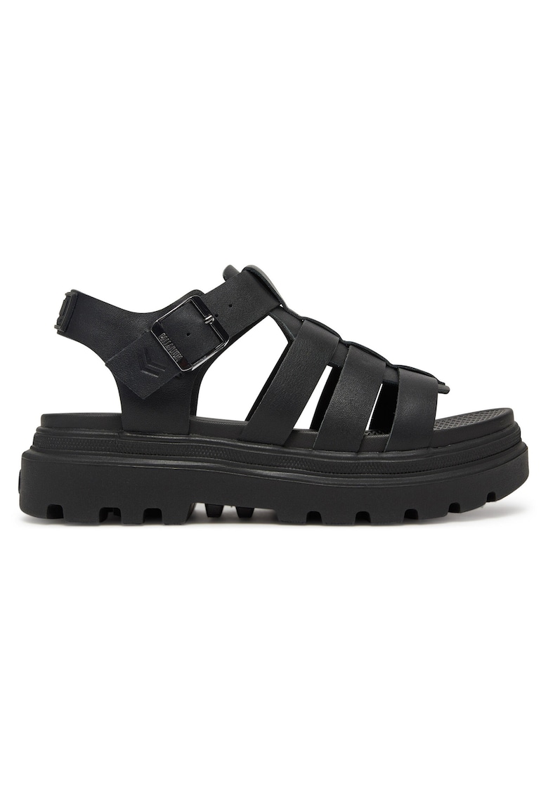 Sandale dama - Pallacruise Fisherma - piele naturala - negru -