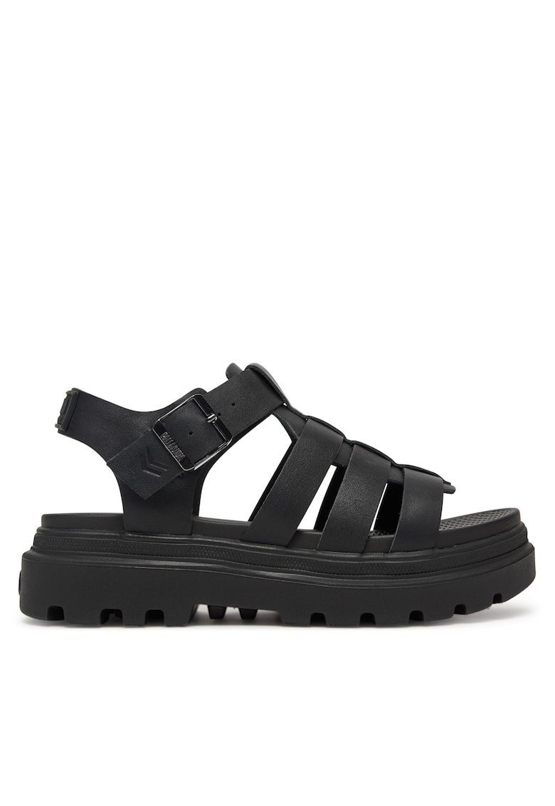 Sandale dama - Pallacruise Fisherma - piele naturala - negru -