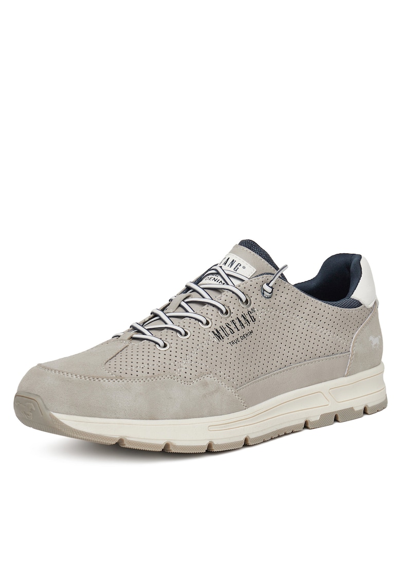 Pantofi sport barbati - 4195-302 - gri - piele ecologica