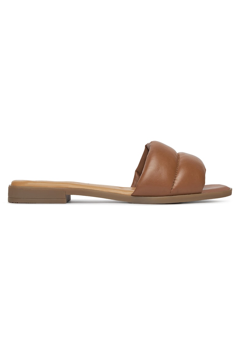 dama - piele naturala - maro - Maro