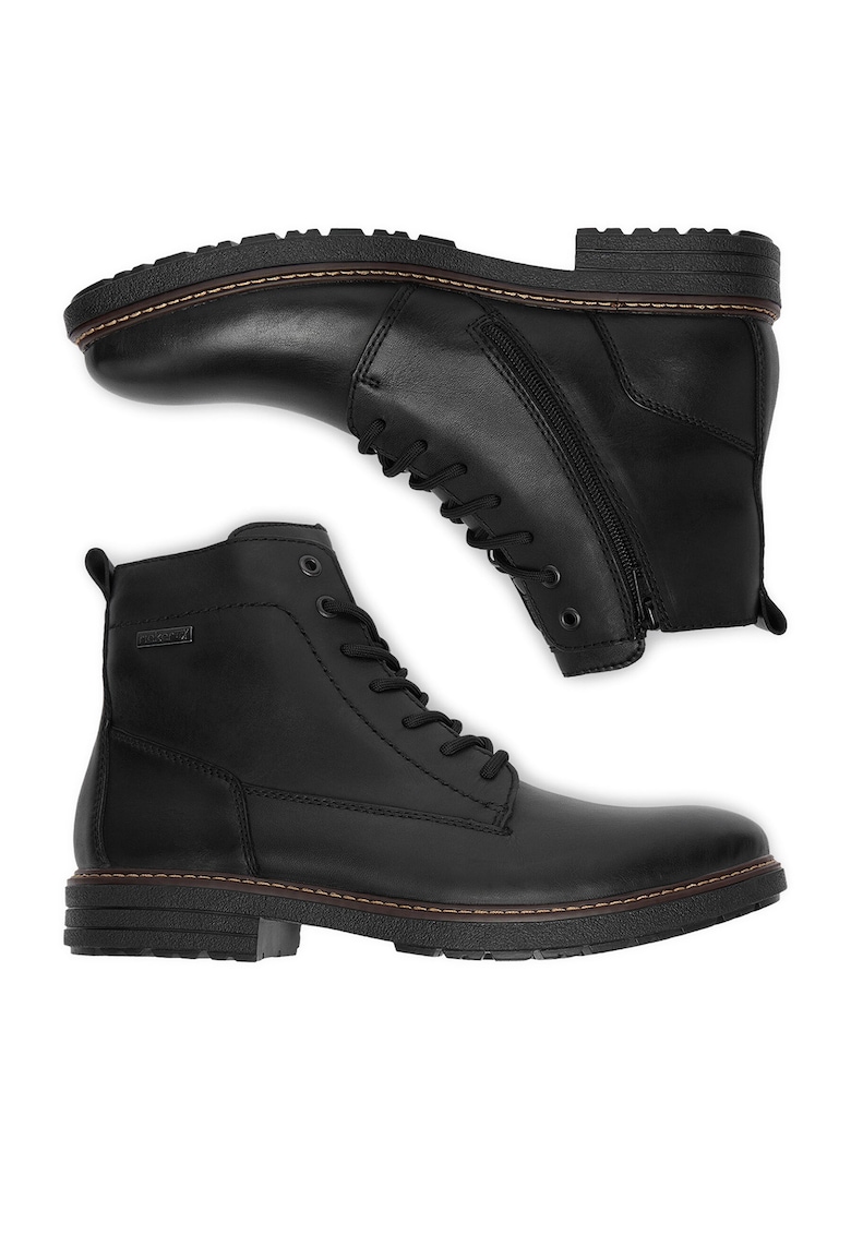 Ghete barbati - model 33143-00 - piele naturala - negru
