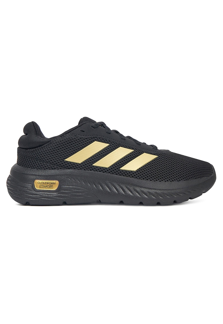 Pantofi sport dama - CLOUDFOAM COMFY JH68 - negru/auriu - textil -