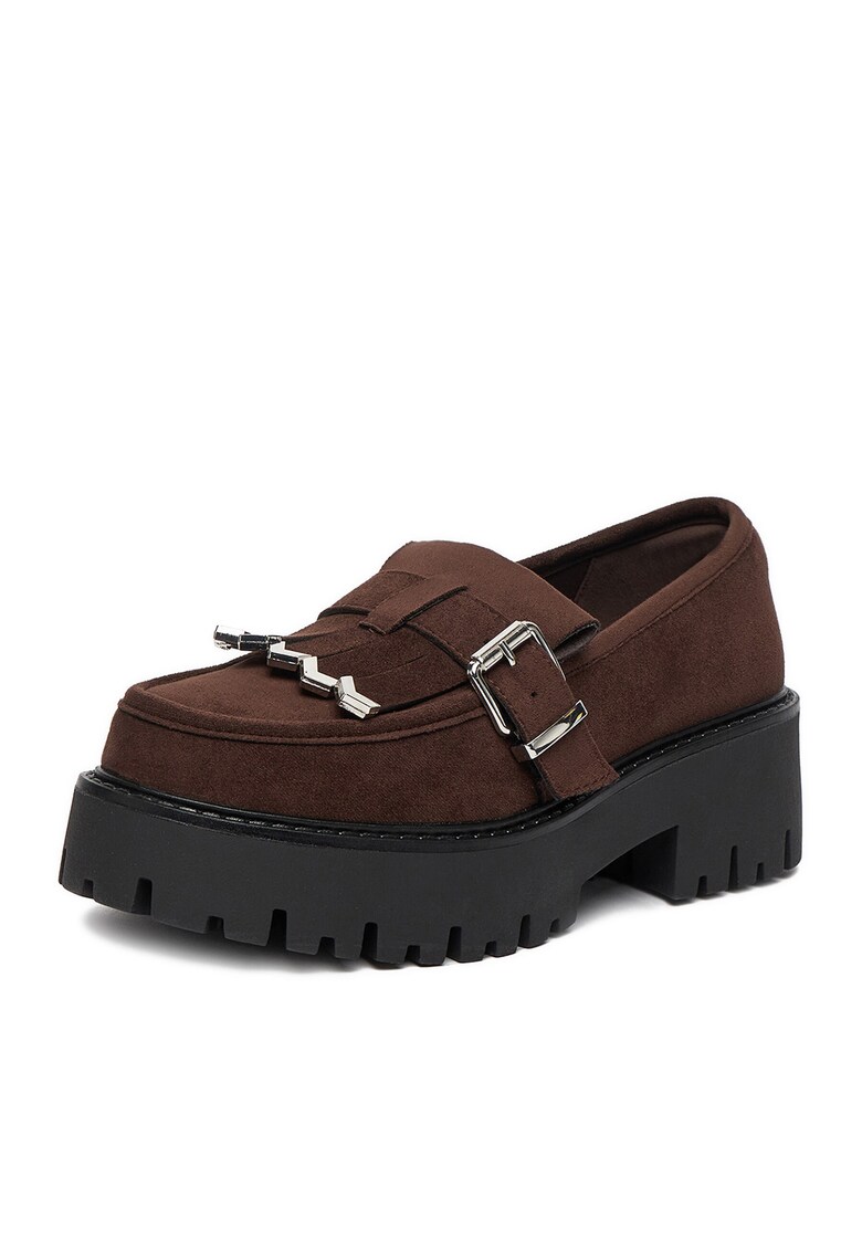 Mocasini dama maro - piele sintetica