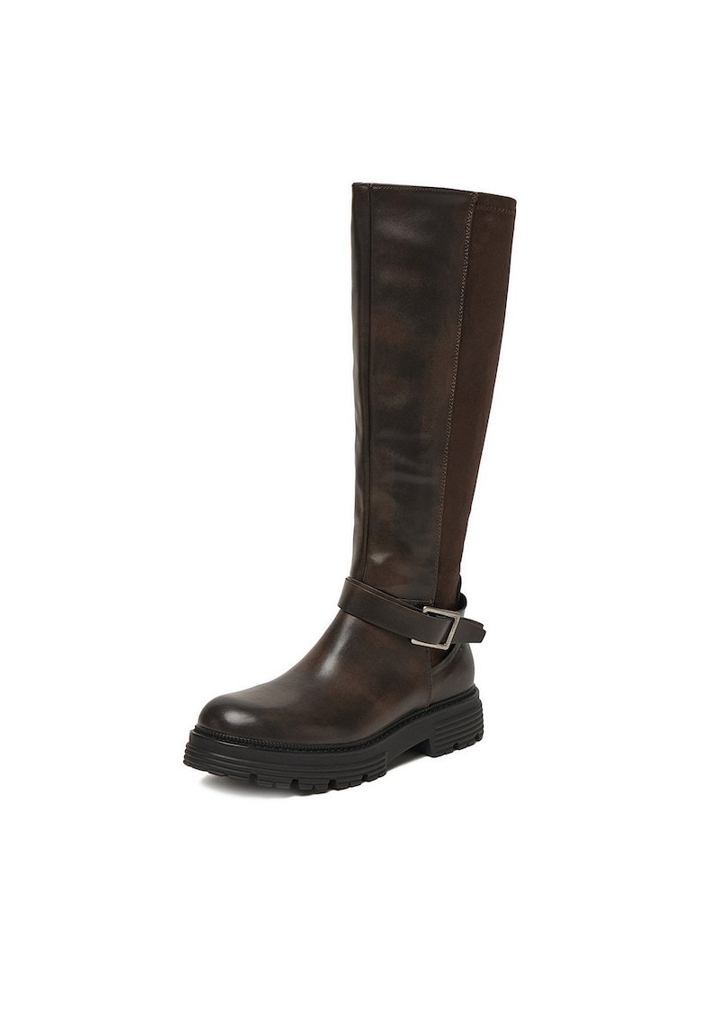 Cizme dama CEO-WS6211-10 - maro - piele