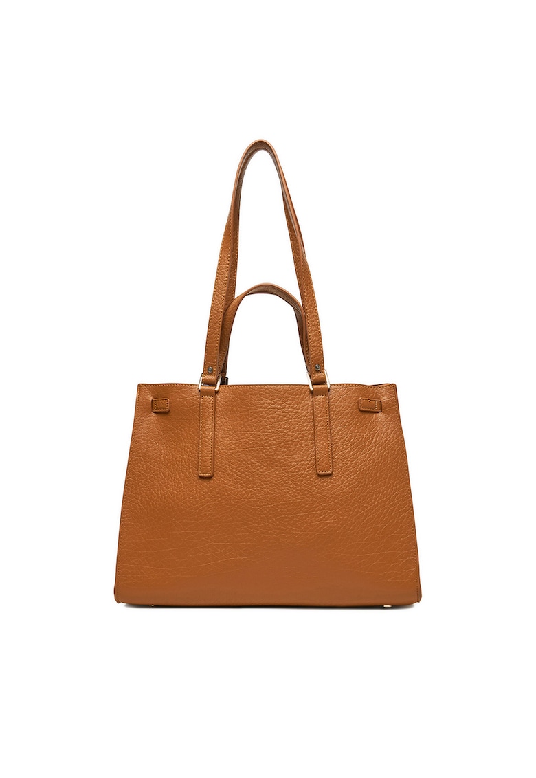 Geanta dama model C-LSK-X-004-08 - culoare brown - material textil.