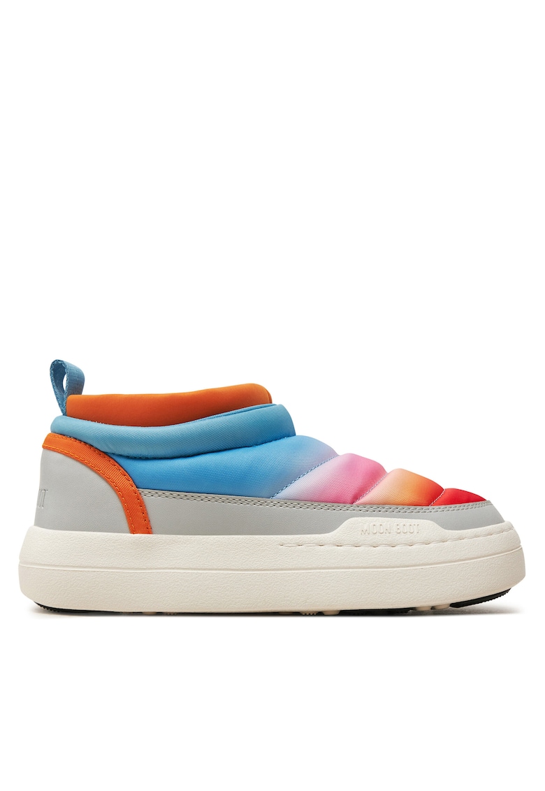 Ghete dama - Glacier Grey Park Soft Sunrise 80 - piele ecologica - multicolor