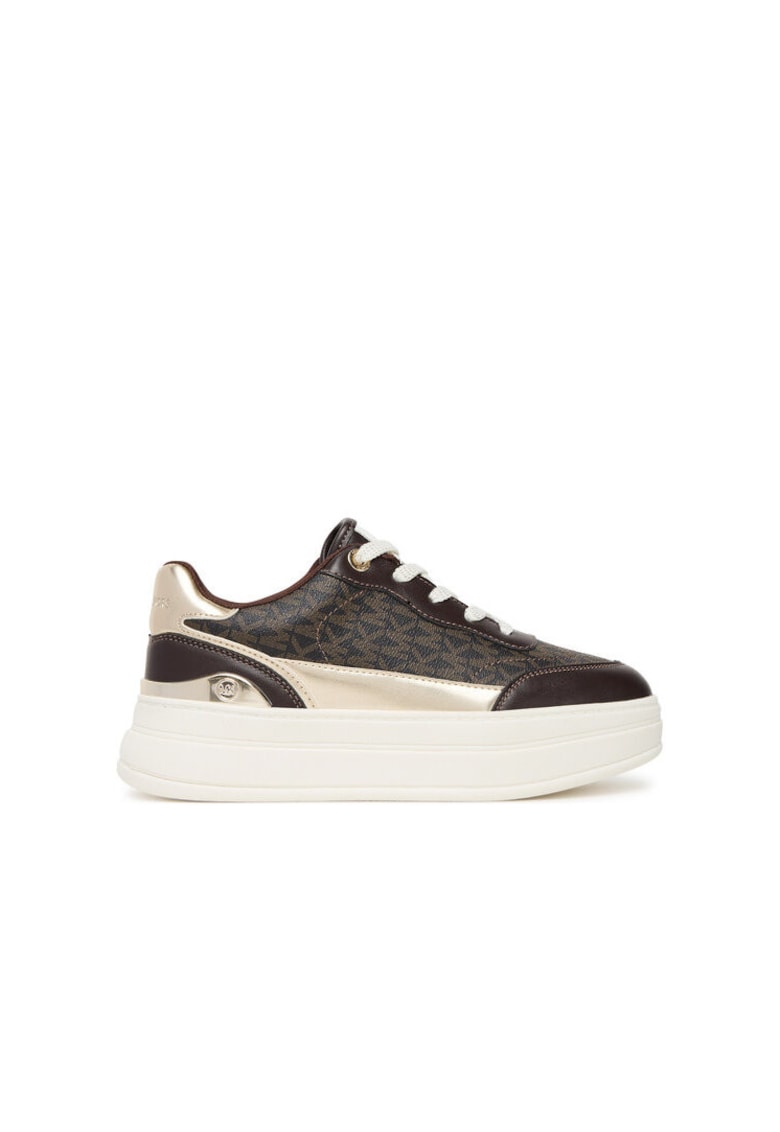 Pantofi sport copii - maro - piele ecologica