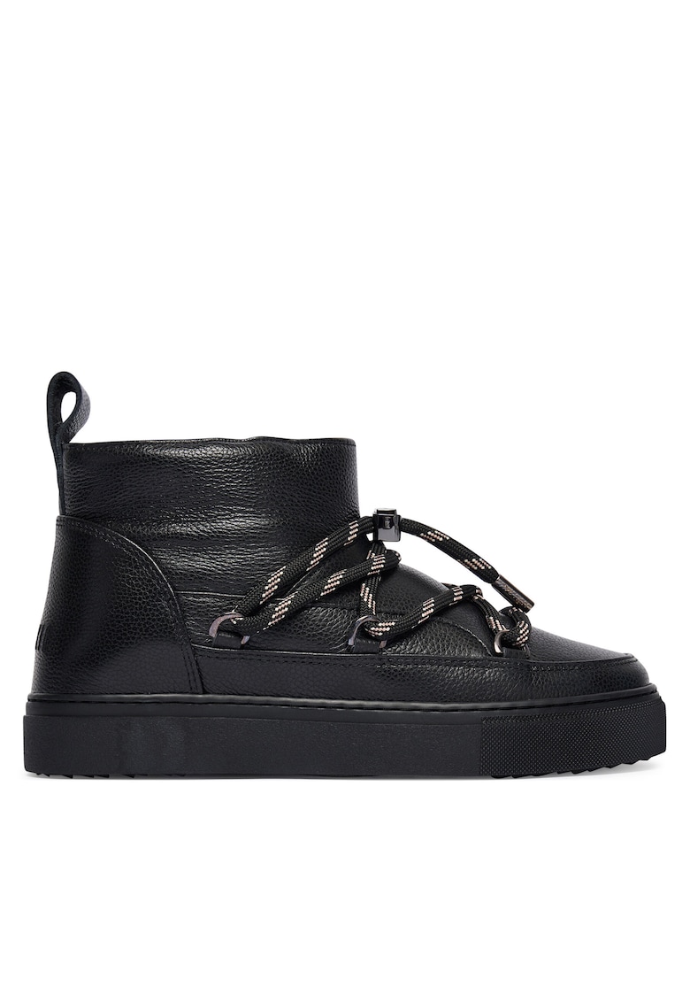 Ghete piele naturala - Negru