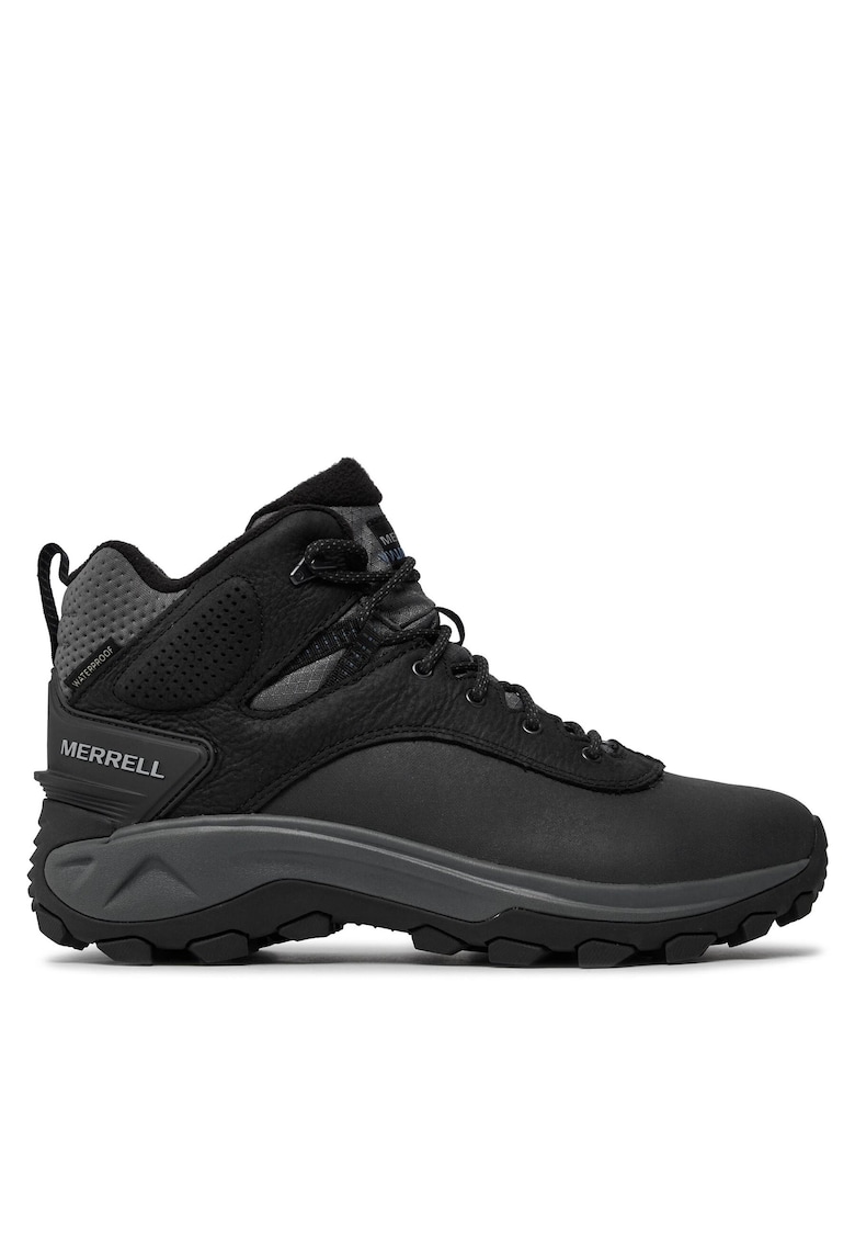 Merrell Ghete de trekking barbati Kiruna 2 Mid - piele naturala - negru