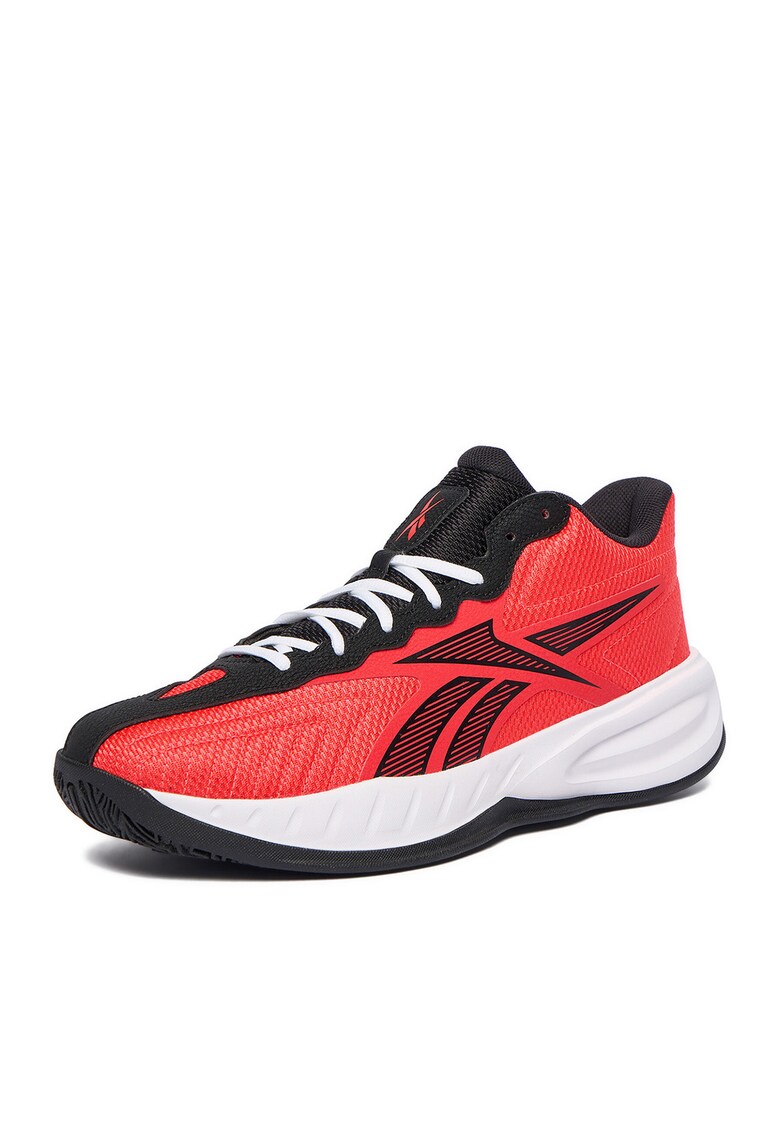 Pantofi sport barbati - CEO-PRESS - rosu/negru - textil