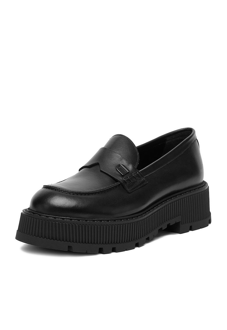 Mocasini dama - negru - piele naturala - Negru