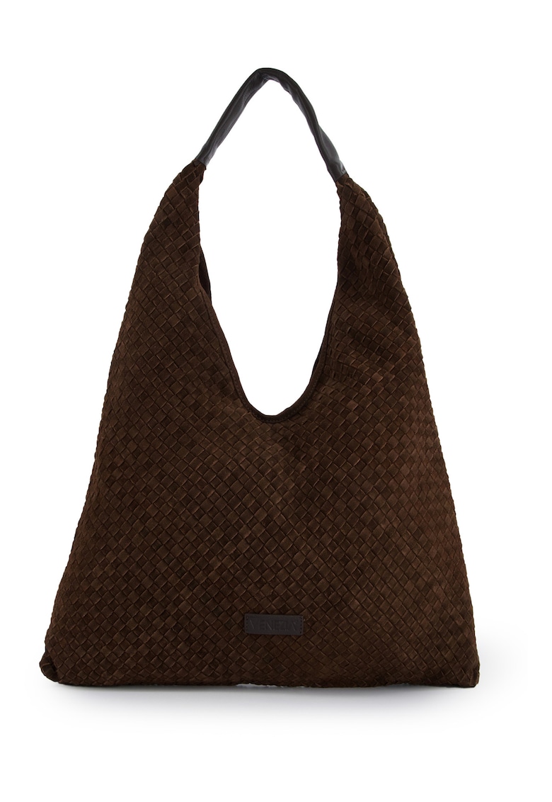 Geanta de umar din piele intoarsa