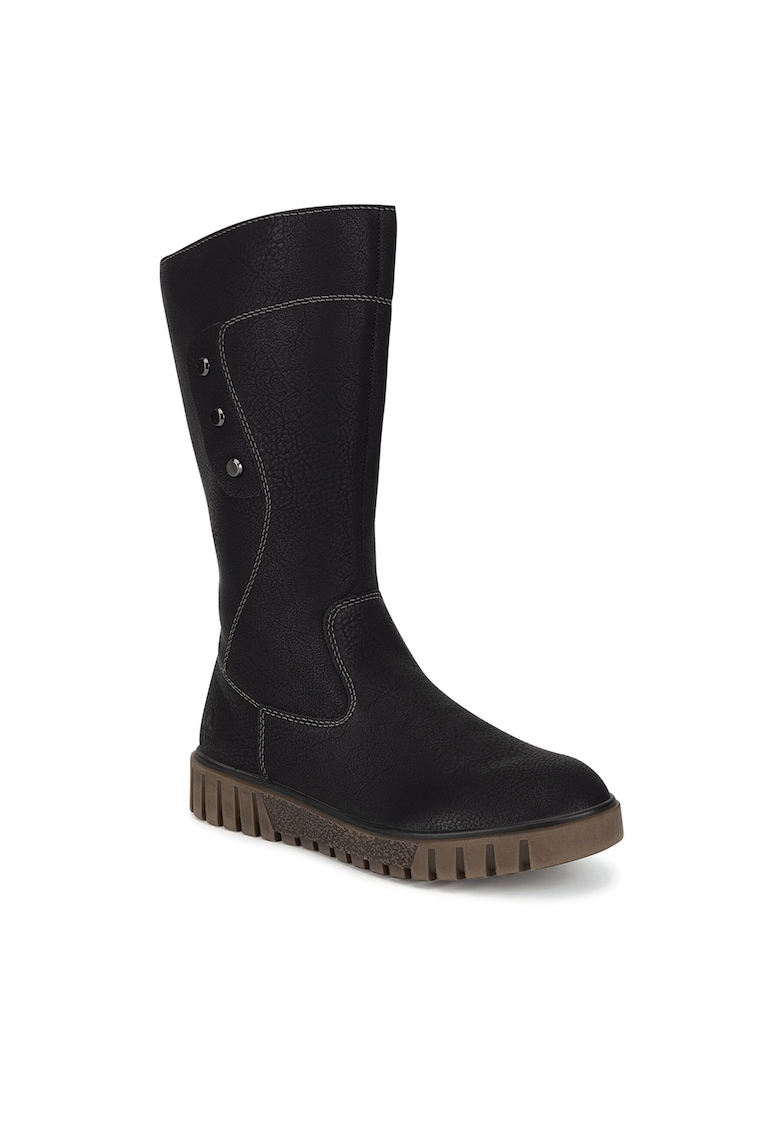 Rieker Cizme dama negre - textil -