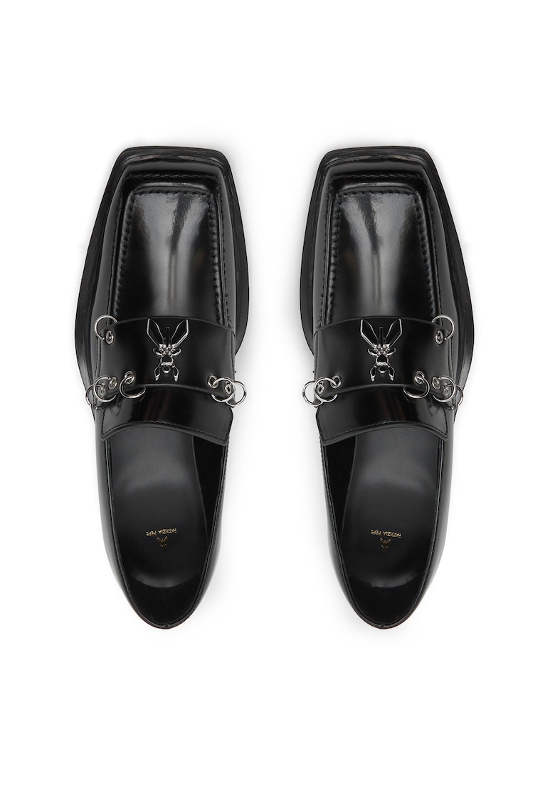 Mocasini dama piele naturala - negru