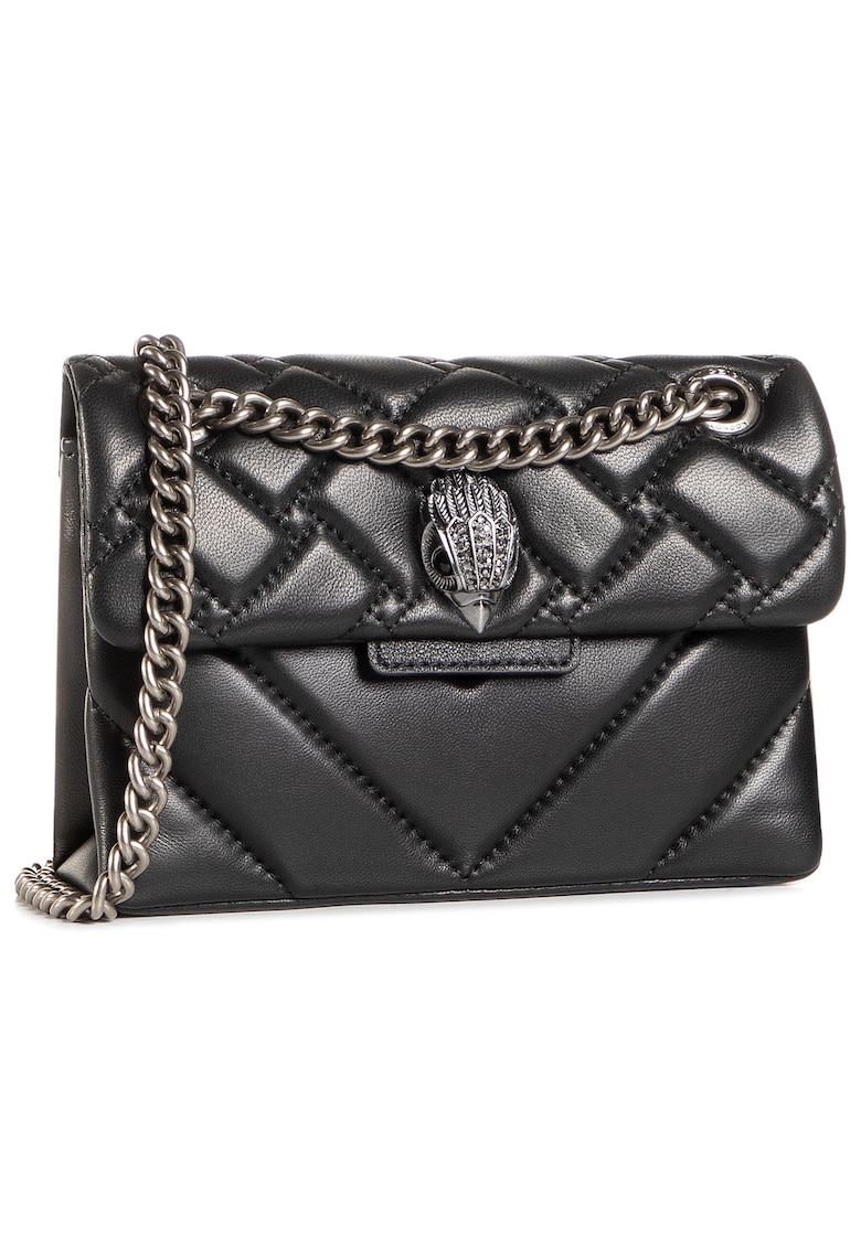 Geanta dama - Mini Kensington - piele naturala - neagra
