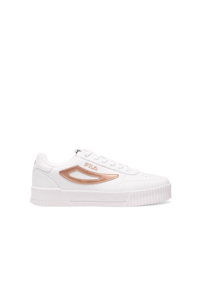 Pantofi sport copii - MILENA - piele ecologica - alb