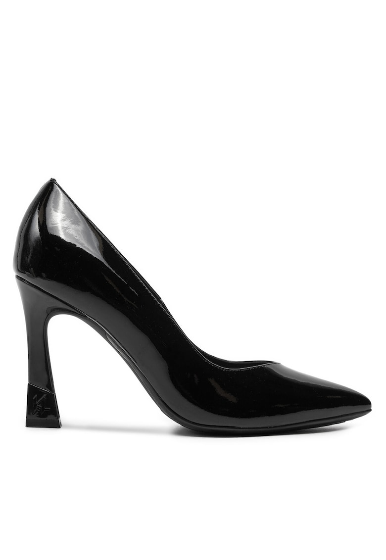 Pantofi dama - piele naturala - negru -