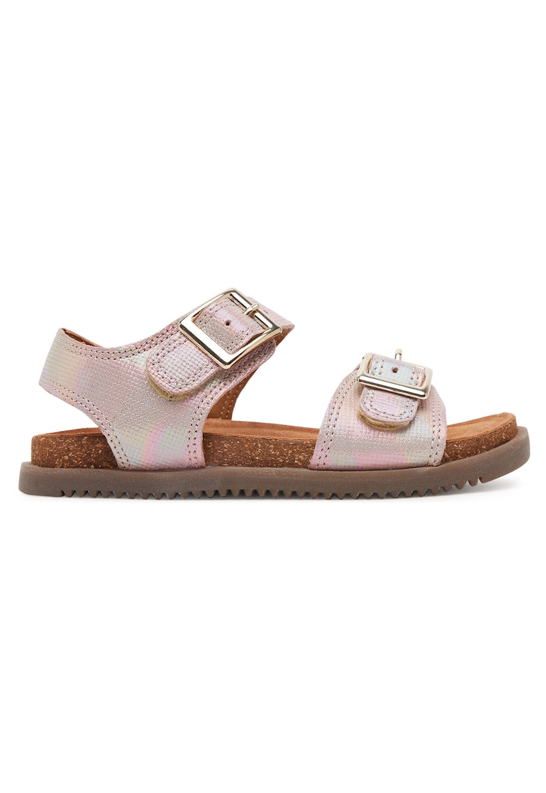 Sandale copii model Porta - Roz - Piele naturala