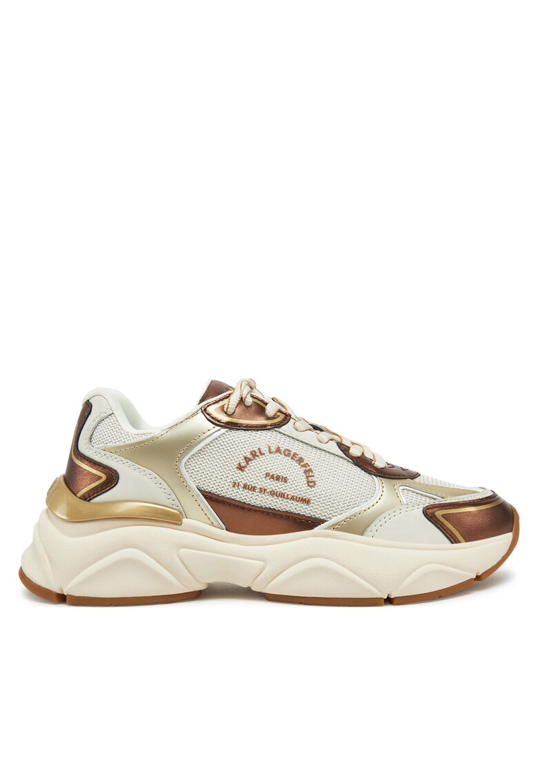 Pantofi sport dama - piele naturala/textil - multicolor -