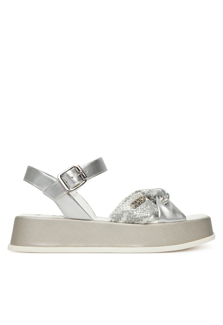 Sandale dama - Silver 00532 - Piele ecologica - Argintiu
