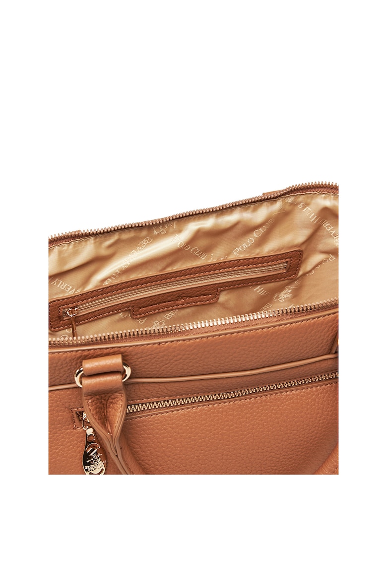 Geanta dama model CEO-BHPC-C-006-08 - culoare brown - material textil