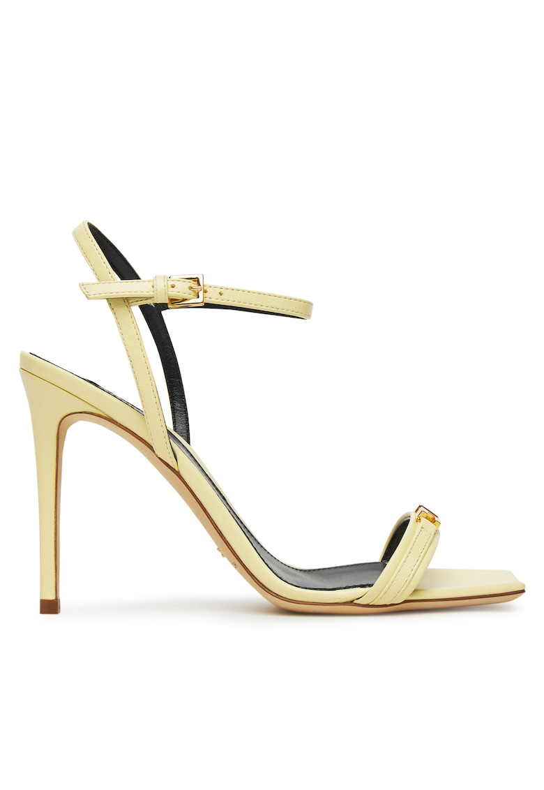 Sandale dama - Lemonade DC7 - piele naturala - galben