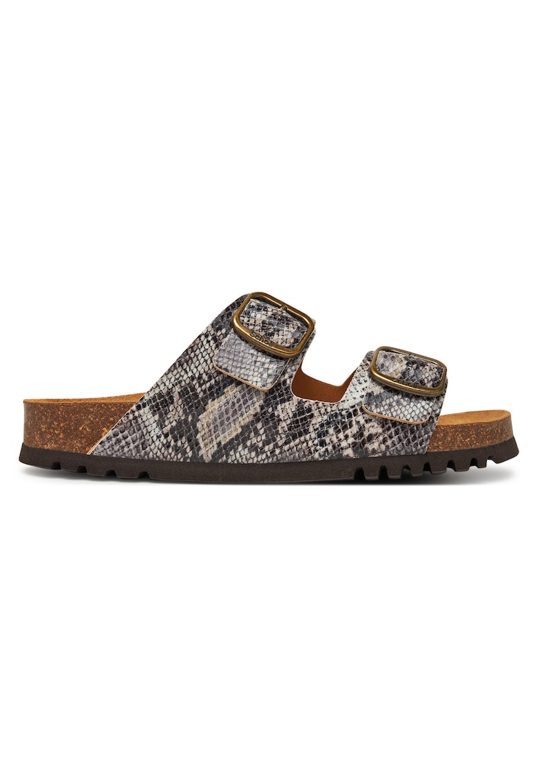 Papuci dama Josephine - piele ecologica - bej