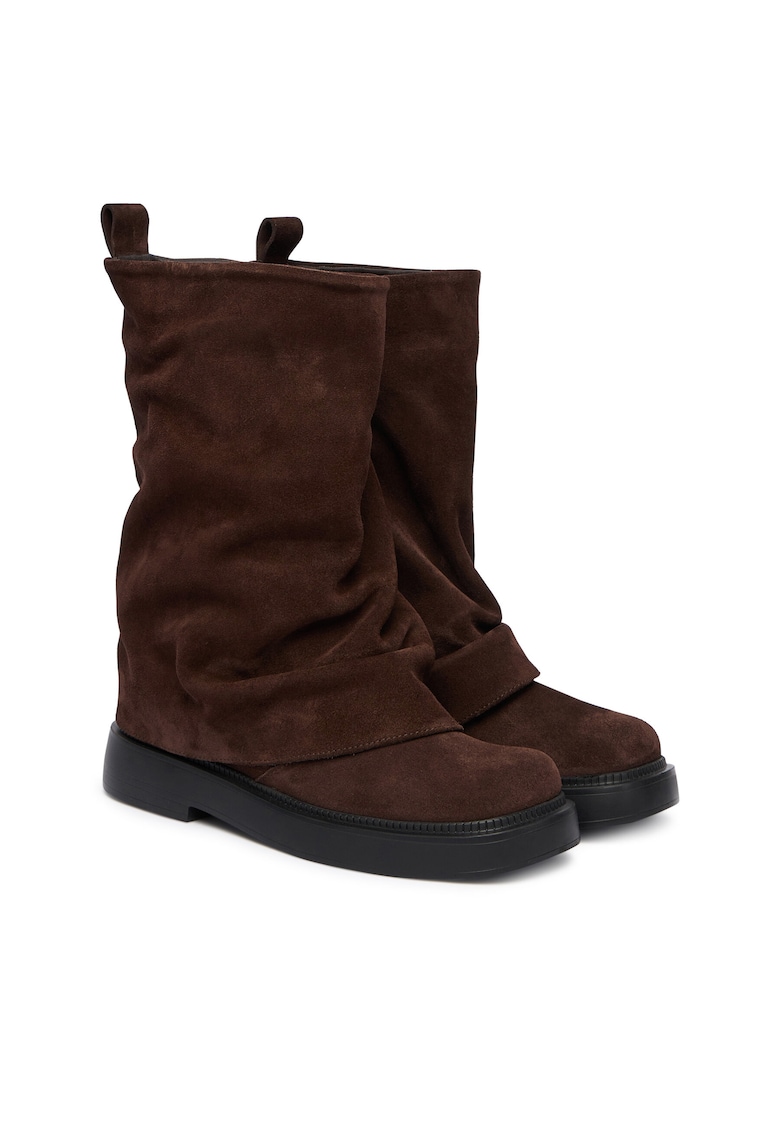 Botine dama Piele naturala - Maro