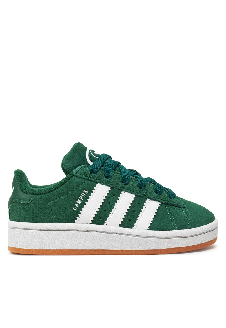 Pantofi sport copii Campus 00s - unisex - piele naturala - Drkgrn/Ftwwht/Gum2