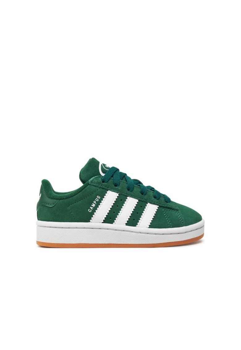 Pantofi sport copii Campus 00s - unisex - piele naturala - Drkgrn/Ftwwht/Gum2